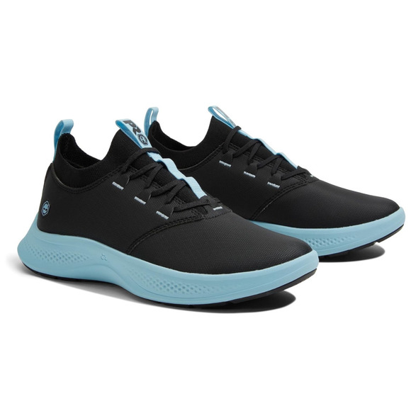 Timberland PRO A5YQB Women's Solace Slip on Soft Toe Sneaker-Black/Blue-Sz: 9.5 - Picture 2 of 7